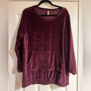 Fabletics Velour Sweatshirt - XXL
